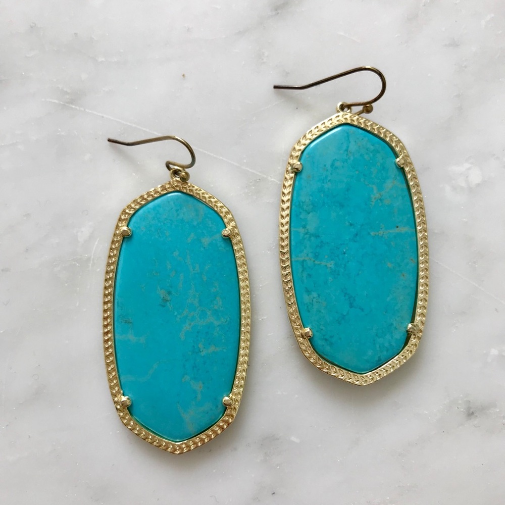 Kendra Scott Danielle earring in Turquoise